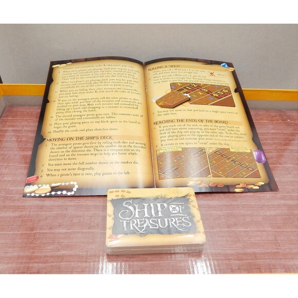 Ship of Treasures Kids Game Ages 8+ Invented by Two 10 Year Olds New Open Box - Picture 5 of 10